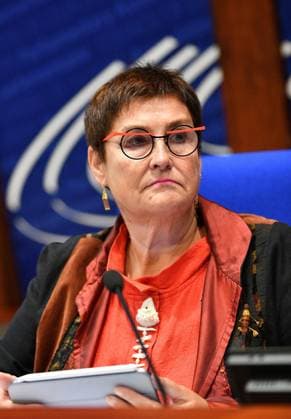 PACE President Petra Bayr attends autumn plenary session in Strasbourg STRASBOURG, FRANCE - SEPTEMBER 28: PACE President Petra Bayr sits at the presidential desk during the opening of the Assembly’s autumn plenary session at the Palais de l’Europe in Strasbourg, France on September 28, 2026. Ahmet Sel Anadolu Strasbourg France. Editorial use only. Please get in touch for any other usage.  Copyright: x2026xAnadoluxAhmetxSelx