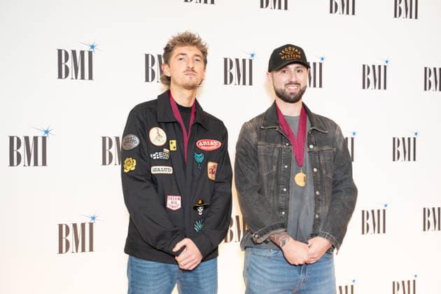 IPA89087546 - London, red carpet at the 2026 BMI Awards. Pictured: Robbie Jay, James Daniel Lewis  Copyright: xCristinaxMasseix xCristinaxMasseix IPA89087546