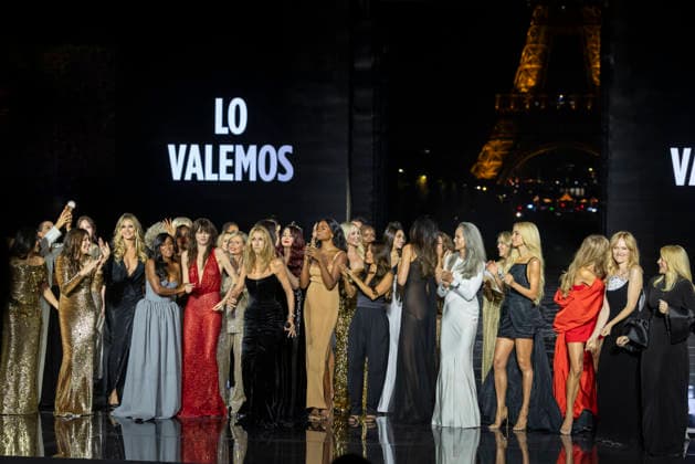 Céline Dion with Heidi Klum, Aja Naomi King, Bebe Vio Grandis, Cara Delevingne, Céline Dion, Eva Longoria, Simone Ashley, Aishwarya Rai Bachchan, and Kendall Jenner – L’Oréal Paris Express Your Worth Fashion Show in Paris, France, on September 29, 2025 Olivier Borde Bestimage L’Oréal Paris Fashion Show, Express Your Worth in Paris, France, September 2025 France Copyright: xOLIVIERxBORDEx xBESTIMAGExOLIVIERxBORDEx xBESTIMAGEx