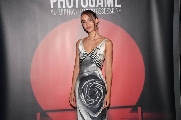 IPA89091883 - Rome, Cinema Adriano: Preview of the film Photogame: Self-Portrait of an Obsession. Pictured: Elisa Visari  Copyright: xVincenzoxLandix xVincenzoxLandix IPA89091883