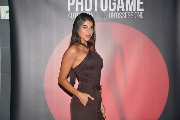 IPA89091816 - Rome, Cinema Adriano: Preview of the film Photogame: Self-Portrait of an Obsession. Pictured: Marialaura De Vitis  Copyright: xVincenzoxLandix xVincenzoxLandix IPA89091816