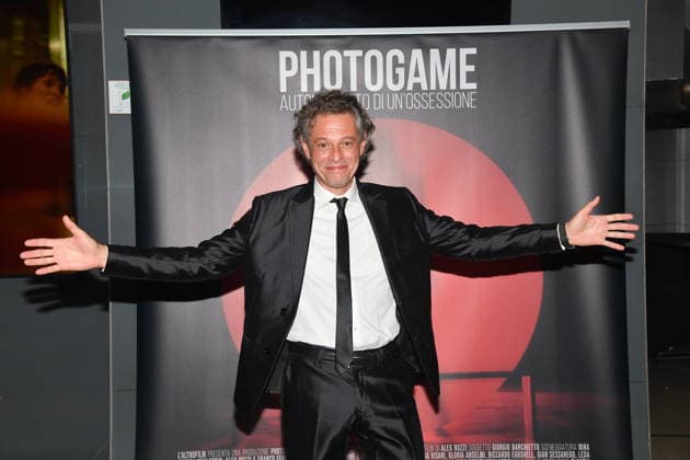 IPA89091843 - Rome, Cinema Adriano: Preview of the film Photogame: Self-Portrait of an Obsession. Pictured: Stefano Pesce  Copyright: xVincenzoxLandix xVincenzoxLandix IPA89091843