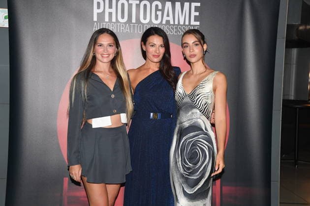 IPA89091892 - Rome, Cinema Adriano: Preview of the film Photogame: Self-Portrait of an Obsession. Pictured: Erika Franceschini, Gloria Anselmi, Elisa Visari  Copyright: xVincenzoxLandix xVincenzoxLandix IPA89091892