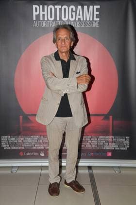 IPA89091983 - Rome, Cinema Adriano: Preview of the film Photogame: Self-Portrait of an Obsession. Pictured: Massimo Spano  Copyright: xVincenzoxLandix xVincenzoxLandix IPA89091983