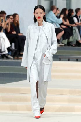 PFW - Julie Kegels Runway A model walks the runway during the Julie Kegels Womenswear Spring Summer 2027 show as part of Paris Fashion Week on September 28, 2026 in Paris, France. Photo by Alain-Gil Gonzalez ABACAPRESS.COM Paris France  Copyright: xGonzalezxAlain-Gil ABACAx
