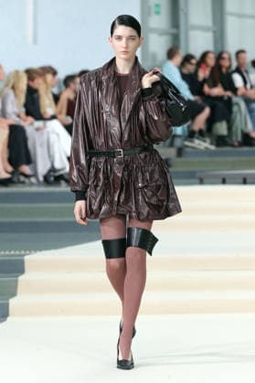 PFW - Julie Kegels Runway A model walks the runway during the Julie Kegels Womenswear Spring Summer 2027 show as part of Paris Fashion Week on September 28, 2026 in Paris, France. Photo by Alain-Gil Gonzalez ABACAPRESS.COM Paris France  Copyright: xGonzalezxAlain-Gil ABACAx