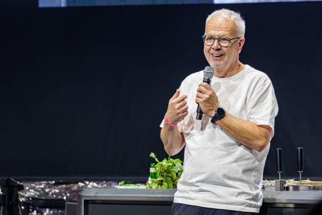 28.09.2026. Düsseldorf Meerbusch. Martin Behle auf der Rolling Pin Convention 2026. Düsseldorf Meerbusch Areal Böhler Nordrhein-Westfalen Deutschland