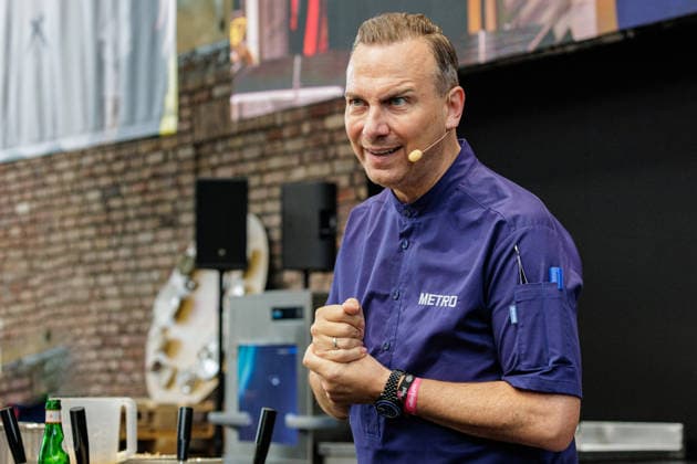 28.09.2026. Düsseldorf Meerbusch. Tim Raue auf der Rolling Pin Convention 2026. Düsseldorf Meerbusch Areal Böhler Nordrhein-Westfalen Deutschland
