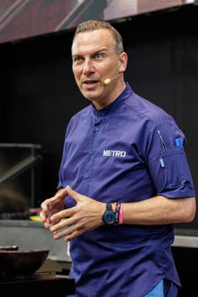 28.09.2026. Düsseldorf Meerbusch. Tim Raue auf der Rolling Pin Convention 2026. Düsseldorf Meerbusch Areal Böhler Nordrhein-Westfalen Deutschland