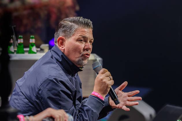 28.09.2026. Düsseldorf Meerbusch. Tim Mälzer auf der Rolling Pin Convention 2026. Düsseldorf Meerbusch Areal Böhler Nordrhein-Westfalen Deutschland