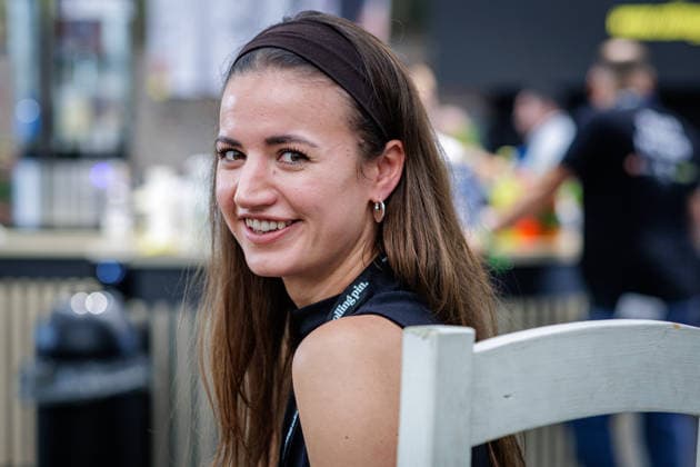 28.09.2026. Düsseldorf Meerbusch. Clara Hunger auf der Rolling Pin Convention 2026. Düsseldorf Meerbusch Areal Böhler Nordrhein-Westfalen Deutschland