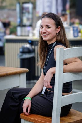 28.09.2026. Düsseldorf Meerbusch. Clara Hunger auf der Rolling Pin Convention 2026. Düsseldorf Meerbusch Areal Böhler Nordrhein-Westfalen Deutschland