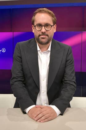 Paul Ronzheimer in der ARD-Talkshow maischberger im Studio Berlin Adlershof. Berlin, 28.09.2026