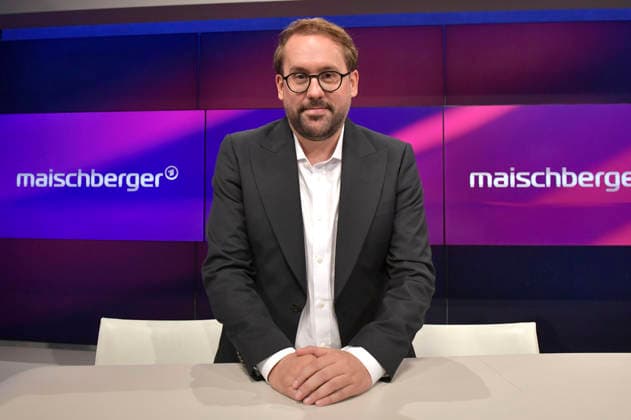 Paul Ronzheimer in der ARD-Talkshow maischberger im Studio Berlin Adlershof. Berlin, 28.09.2026