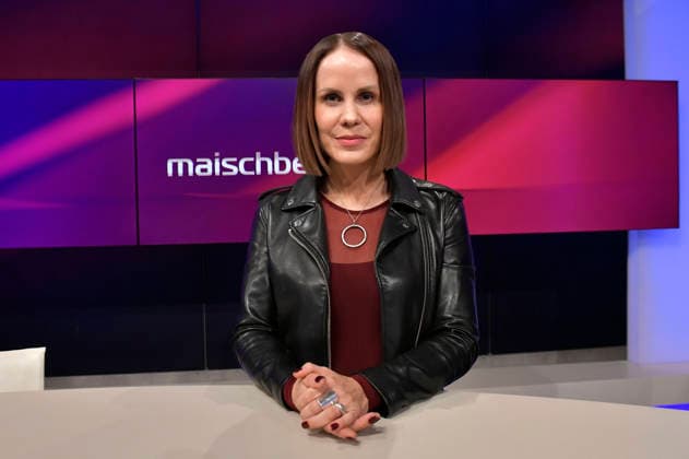 Sophia Maier in der ARD-Talkshow maischberger im Studio Berlin Adlershof. Berlin, 28.09.2026