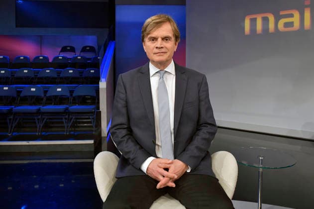 Bernd Baumann in der ARD-Talkshow maischberger im Studio Berlin Adlershof. Berlin, 28.09.2026
