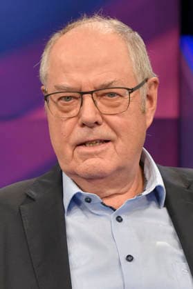 Peer Steinbrück in der ARD-Talkshow maischberger im Studio Berlin Adlershof. Berlin, 28.09.2026