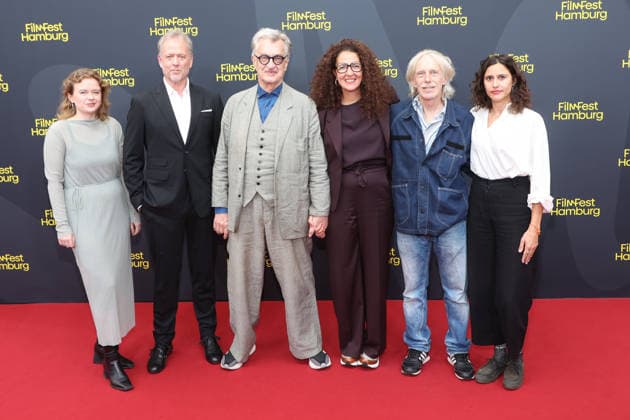FILMFEST HAMBURG 2026 - Tag 4 Juli von Glasow ,Karsten Bruening, Wim Wenders, Malika Rabahallah,Eric Friedler,LÃ a Germain, Filmfest Hamburg, From Inside Out, Cinemaxx, Hamburg, 28.09.2026 Copyright: xEventpressxBecherx