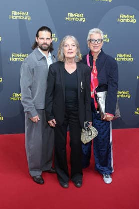 FILMFEST HAMBURG 2026 - Tag 4 Josef Ellers, Angela Winkler, Doris Doerrie, Filmfest Hamburg, Frau Winkler verlaesst das Haus, Cinemaxx, Hamburg, 28.09.2026 Copyright: xEventpressxBecherx