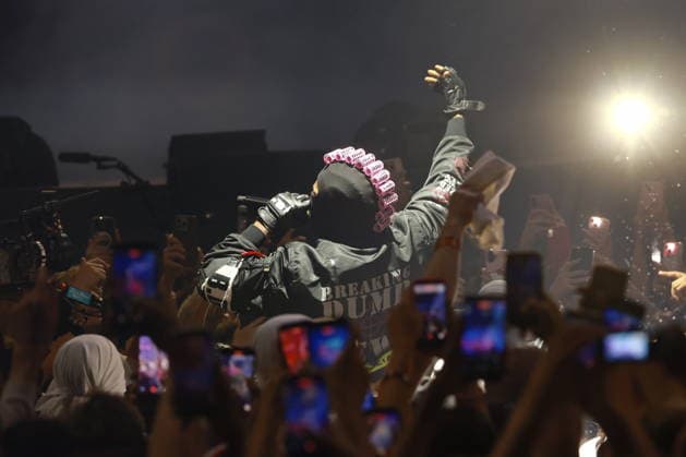 28.09.2026, ASAP Rocky, Rapper, im Konzert live in der Uber Arena, Berlin, Berlin