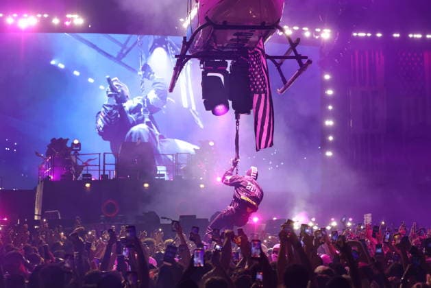 28.09.2026, ASAP Rocky, Rapper, im Konzert live in der Uber Arena, Berlin, Berlin