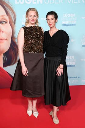 Rosalie Thomass und Daniela Dröscher bei der Premiere des Kinofilms Lügen über meine Mutter in der Astor Film Lounge im Arri. München, 28.09.2026