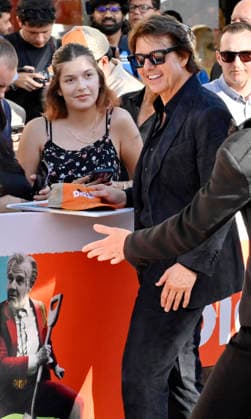 Cast member Tom Cruise mingles with fans at the premiere of the dramatic dark comedy motion picture Digger at the Director s Village in the Westwood section of Los Angeles on Monday, September 28, 2026. Storyline: The most powerful man in the world embarks on a frantic mission to prove he is humanity s savior before the disaster he s unleashed destroys everything.  LAP2026092874 JIMxRUYMEN