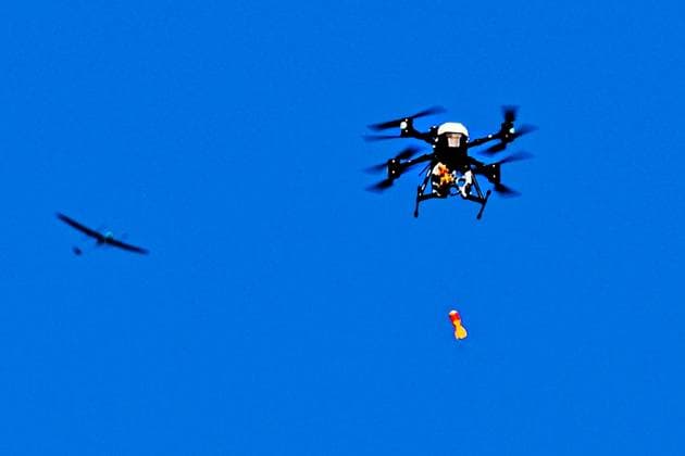 An experimental exercise Drone Shield 2026 took place at Brezina military grounds, Vyskov, Czech republic, on September 29, 2026. (CTKxPhoto PatrikxUhlir) CTKPhotoP2026092903279  CTKPhotoP2026092903279