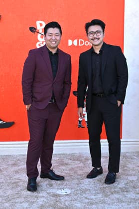Ryan Omoto und Daniel Omoto bei der Premiere des Kinofilms Digger im Directors Village. Los Angeles, 28.09.2026