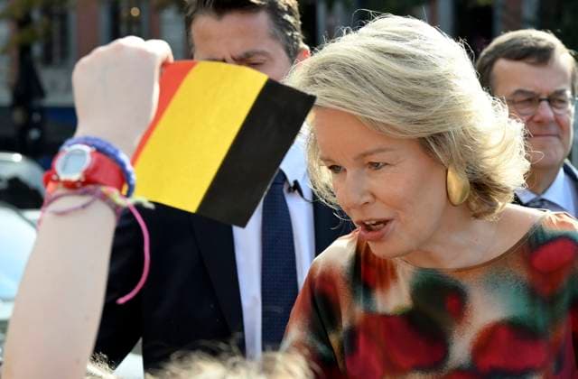 Royal Visit To The Province Of Liege LIÈGE, BELGIUM - SEPTEMBER 29: King Philippe and Queen Mathilde are visiting the province of Liège. The King and Queen will proceed to Place Saint-Lambert (Espace Tivoli) in Liège, where they will meet with local residents. September 29, 2026 in Liège, Belgium, 29 09 2026 Liège Belgium  Copyright: xBertxVanxDenxBrouckex