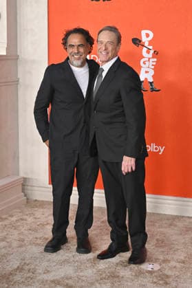 Alejandro Gonzalez Inarritu und John Goodman bei der Premiere des Kinofilms Digger im Directors Village. Los Angeles, 28.09.2026