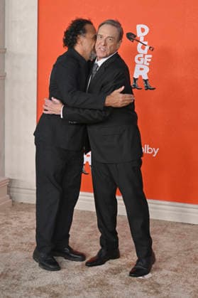 Alejandro Gonzalez Inarritu und John Goodman bei der Premiere des Kinofilms Digger im Directors Village. Los Angeles, 28.09.2026