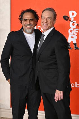 Alejandro Gonzalez Inarritu und John Goodman bei der Premiere des Kinofilms Digger im Directors Village. Los Angeles, 28.09.2026