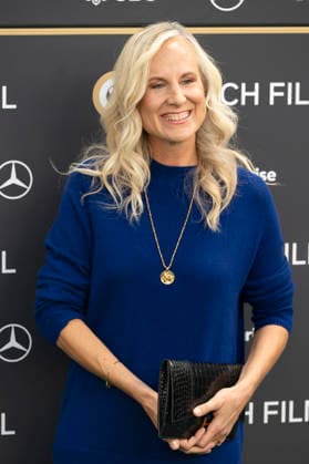 Angela Ziltener bei der Premiere des Dokumentarfilms Dolphins: My Close Encounters auf dem 22. Zurich Film Festival im Arthouse Le Paris. Zürich, 28.09.2026