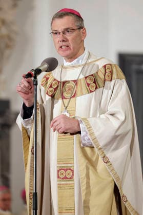 Heiner Wilmer beim Eröffnungsgottesdienst der Herbst-Vollversammlung der Deutschen Bischofskonferenz im Dom zu Fulda. Fulda, 28.09.2026