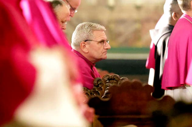 Dominikus Schwaderlapp beim Eröffnungsgottesdienst der Herbst-Vollversammlung der Deutschen Bischofskonferenz im Dom zu Fulda. Fulda, 28.09.2026
