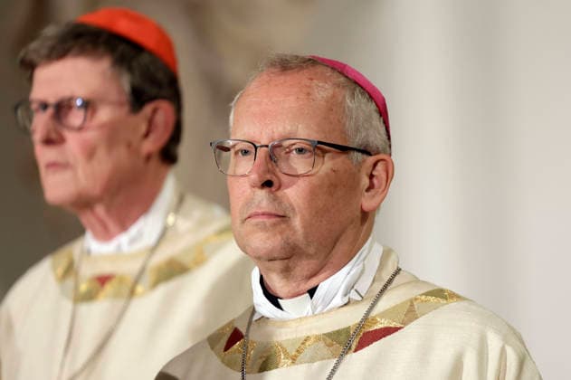 Rainer Maria Kardinal Woelki und Hubertus Matheus Maria van Megen beim Eröffnungsgottesdienst der Herbst-Vollversammlung der Deutschen Bischofskonferenz im Dom zu Fulda. Fulda, 28.09.2026