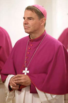 Stefan Oster beim Eröffnungsgottesdienst der Herbst-Vollversammlung der Deutschen Bischofskonferenz im Dom zu Fulda. Fulda, 28.09.2026