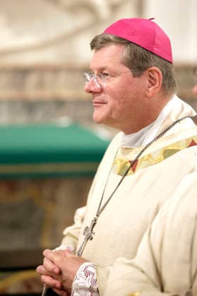 Stephan Burger beim Eröffnungsgottesdienst der Herbst-Vollversammlung der Deutschen Bischofskonferenz im Dom zu Fulda. Fulda, 28.09.2026
