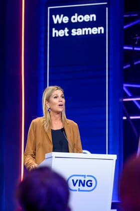 29-09-2026 Lichtenvoorde Queen Maxima attended the annual congress of the Association of Dutch Municipalities (VNG) in Lichtenvoorde. Â  Copyright: xPPEx