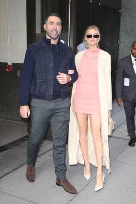 September 29, 2026, New York, New York, USA: JUSTIN VERLANDER and KATE UPTON departs ABC DISNEY Studios in Downtown Manhattan, New York City New York USA - ZUMAh16_ 20260929_zaf_h16_032 Copyright: xDanxHerrickx