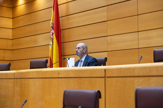 The Senate plenary session debates a motion on Democratic Memory, with the housing crisis as the underlying issue. Senate President Pedro Rollán during a plenary session in the Senate on September 29, 2026, in Madrid, Spain. The opposition will debate a motion on the Democratic Memory Act and a proposal to establish a commission on Ceuta. In addition, various committees will examine initiatives regarding employment inclusion for people with disabilities, Sahrawi nationality, and the ban on conversion therapy. SEPTEMBER 29, 2026 Jesús Hellí Madrid, Madrid, Spain  Copyright: xJesusxHellinx 7808500