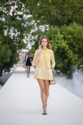 PFW - Dior Runway A model walks the runway during the Christian Dior Womenswear Spring Summer 2027 show as part of Paris Fashion Week on September 29, 2026 in Paris, France. Photo by Alexis Jumeau ABACAPRESS.COM Paris France  Copyright: xJumeauxAlexis ABACAx