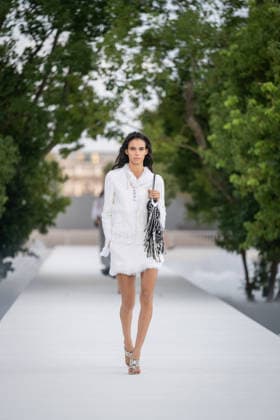 PFW - Dior Runway A model walks the runway during the Christian Dior Womenswear Spring Summer 2027 show as part of Paris Fashion Week on September 29, 2026 in Paris, France. Photo by Alexis Jumeau ABACAPRESS.COM Paris France  Copyright: xJumeauxAlexis ABACAx