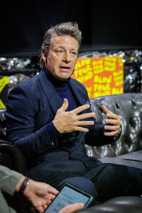 28.09.2026. Düsseldorf Meerbusch. Jamie Oliver auf der Rolling Pin Convention 2026. Düsseldorf Meerbusch Areal Böhler Nordrhein-Westfalen Deutschland