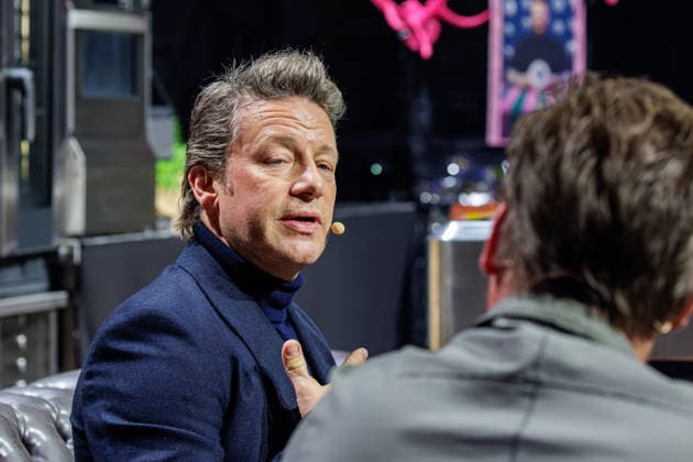 28.09.2026. Düsseldorf Meerbusch. Jamie Oliver auf der Rolling Pin Convention 2026. Düsseldorf Meerbusch Areal Böhler Nordrhein-Westfalen Deutschland