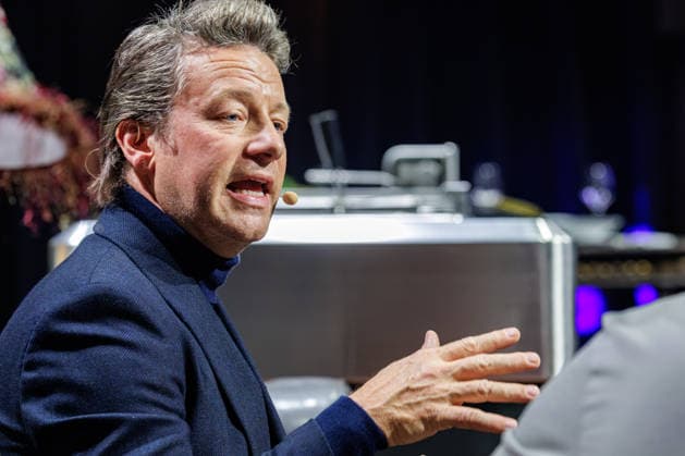 28.09.2026. Düsseldorf Meerbusch. Jamie Oliver auf der Rolling Pin Convention 2026. Düsseldorf Meerbusch Areal Böhler Nordrhein-Westfalen Deutschland