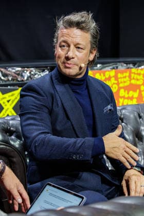 28.09.2026. Düsseldorf Meerbusch. Jamie Oliver auf der Rolling Pin Convention 2026. Düsseldorf Meerbusch Areal Böhler Nordrhein-Westfalen Deutschland