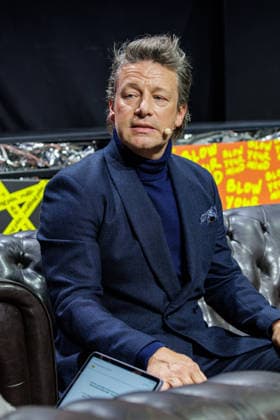 28.09.2026. Düsseldorf Meerbusch. Jamie Oliver auf der Rolling Pin Convention 2026. Düsseldorf Meerbusch Areal Böhler Nordrhein-Westfalen Deutschland