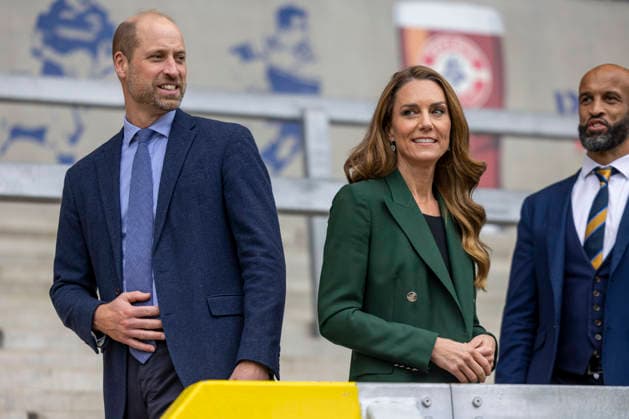 . 29 09 2026. Leeds, United Kingdom. Prince William and Kate Middleton, the Prince and Princess of Wales , during a visit to the Leeds Rhinos rugby team in Leeds, United Kingdom.  xPoolx xi-Imagesx IIM-27031-0018